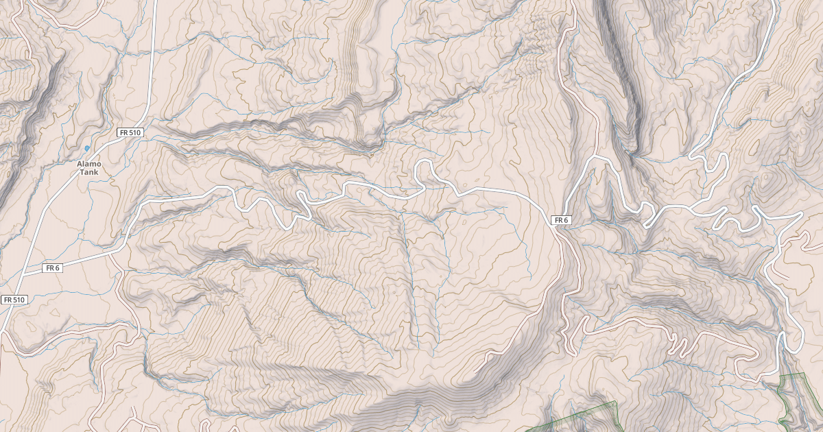 Map preview of GALLINA MOUNTAIN