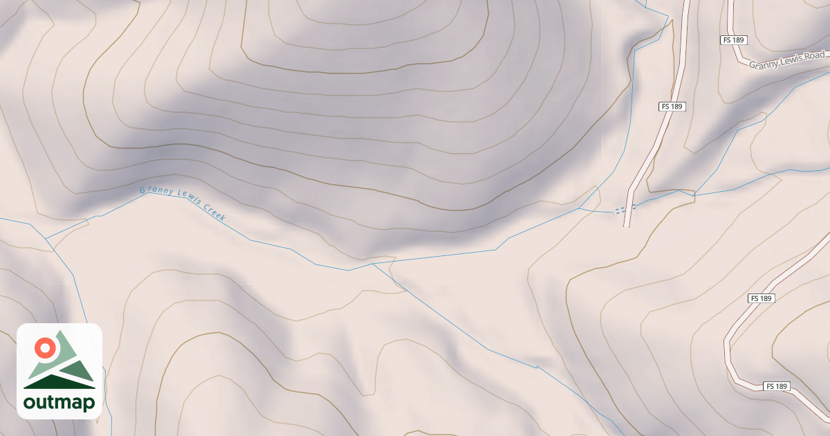 Map of GRANNY LEWIS