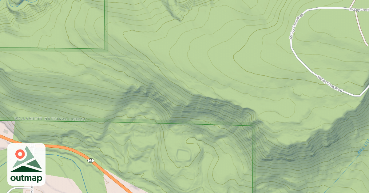 Map of USFS Motor Vehicle Use Map Roads {0EC76E28-E178-4DC4-88AB-F238F7DF4146}