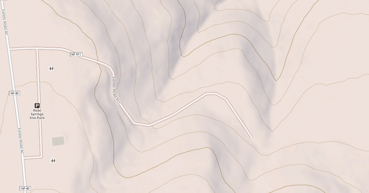 Map preview of ROSE SPRING RECREATION HOMES