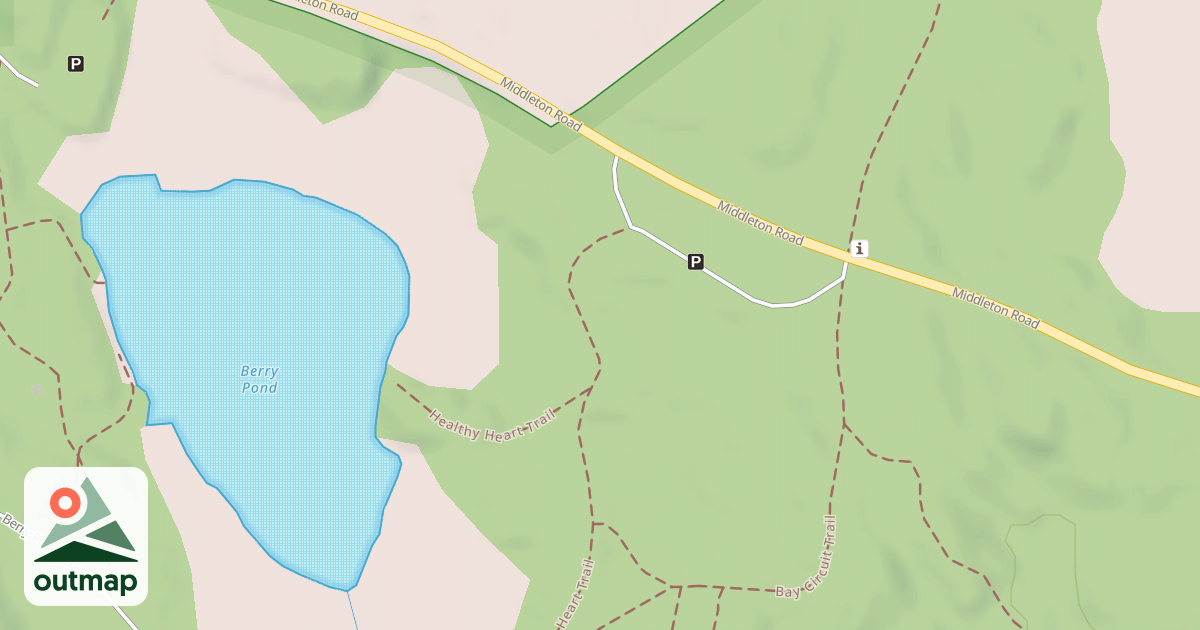 Map of Heart Healthy Trail