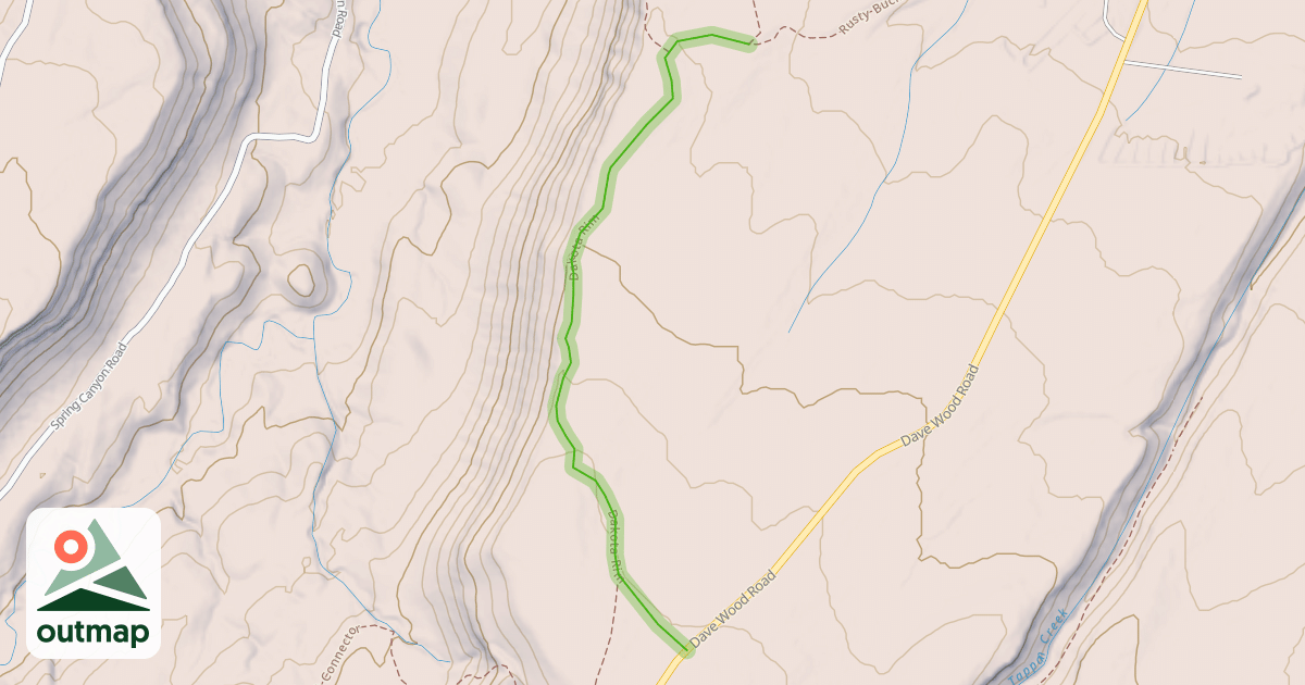 Map of Dakota Rim