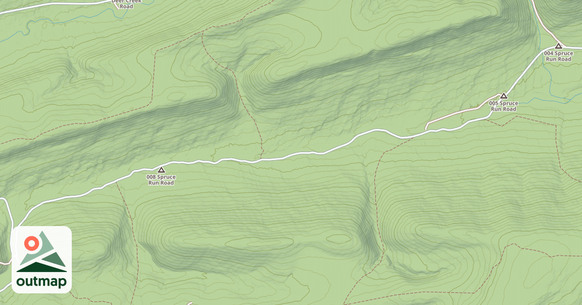 Map of Bald Eagle State Forest Snowmobile Trails
