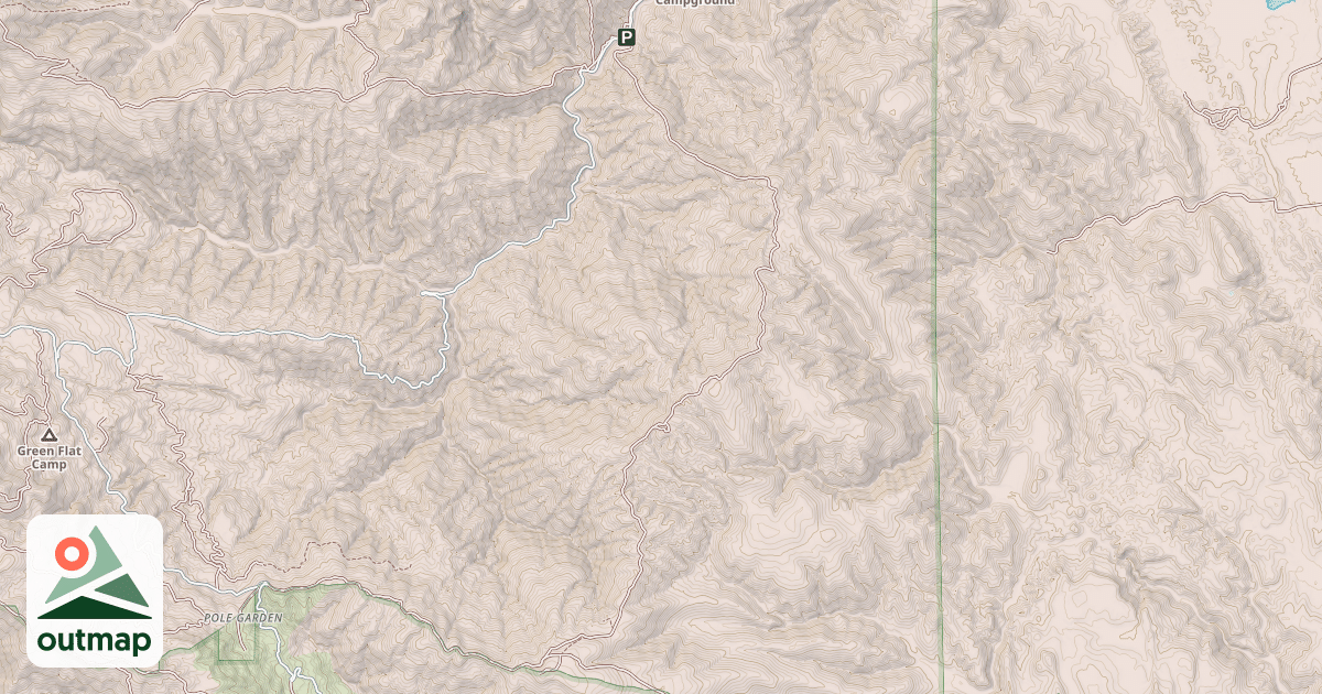 Map of LOVELADY RIDGE
