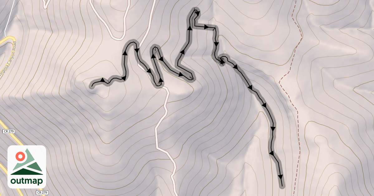 Map of Myers Flyer