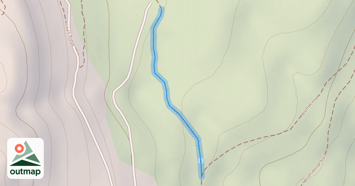 Map of Howelsen Meadows Trail