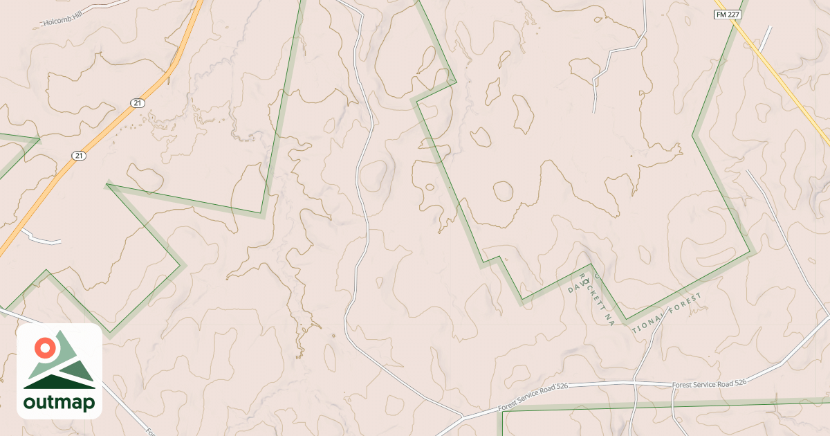 Map of BRACKETT CREEK