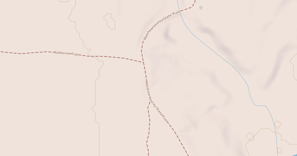 Map preview of Matthew Lourey State Trail