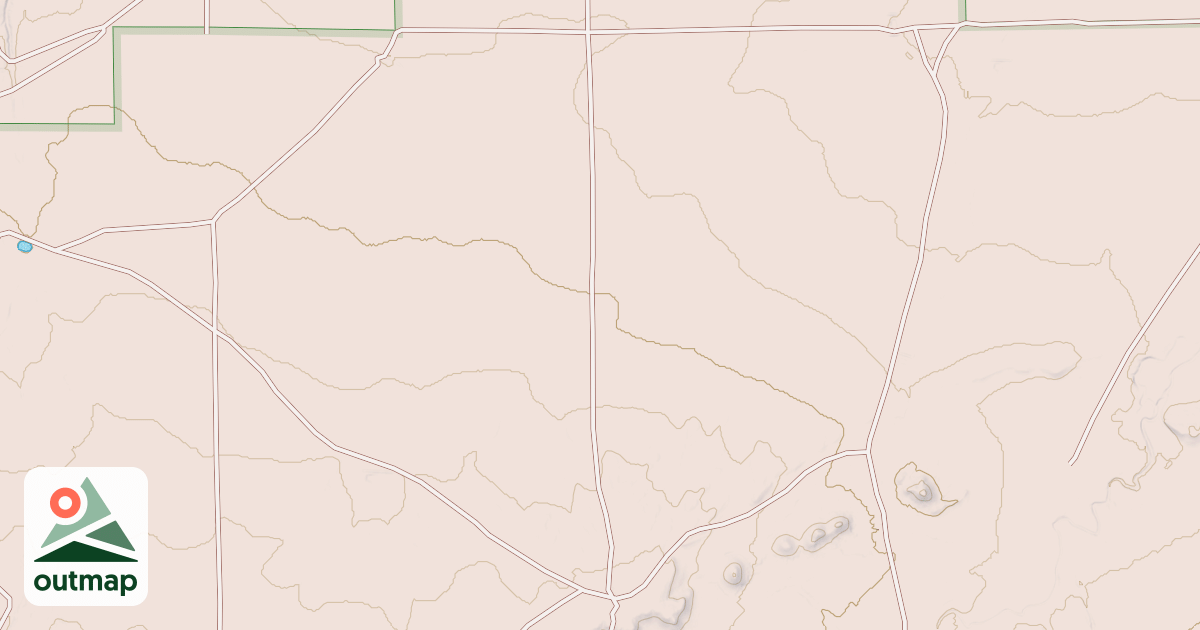 Map of FREDDY RESERVOIR B