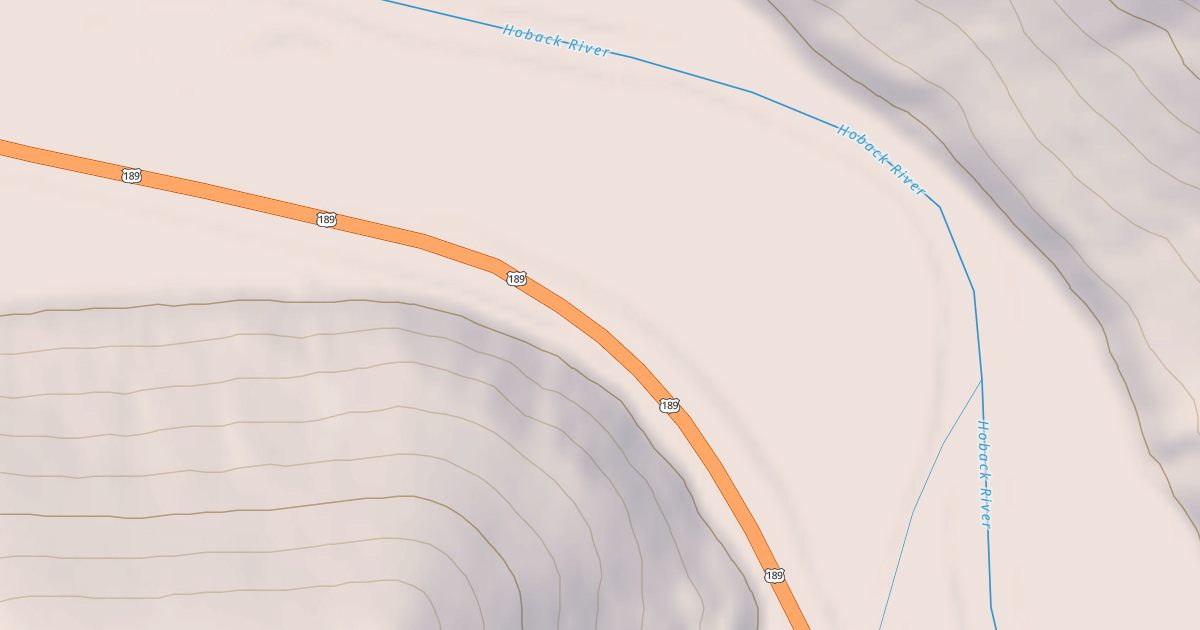 Map preview of HOBACK RIVER DISP REC SITES