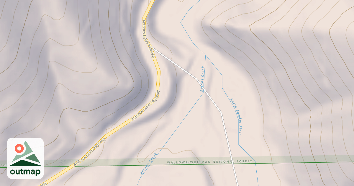 Map of USFS National Forest System Roads {77D67E9B-6EC7-4417-AC75-584EA05871A0}