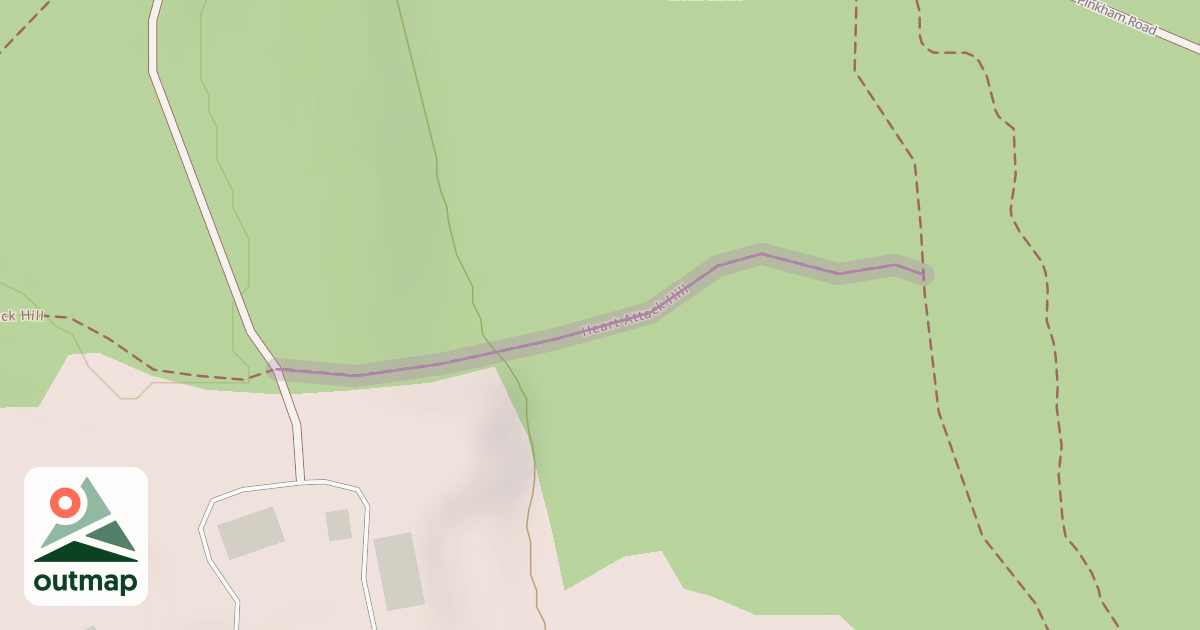 Map of Heart Attack Hill