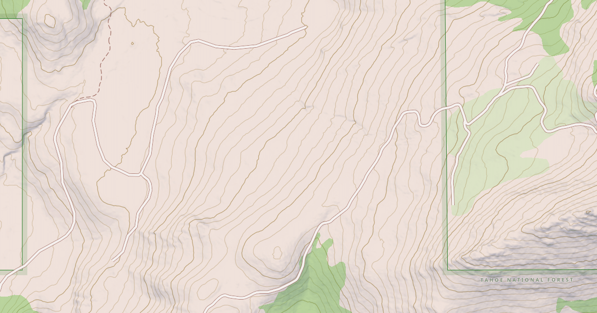 Map preview of BLACK MOUNTAIN SPUR