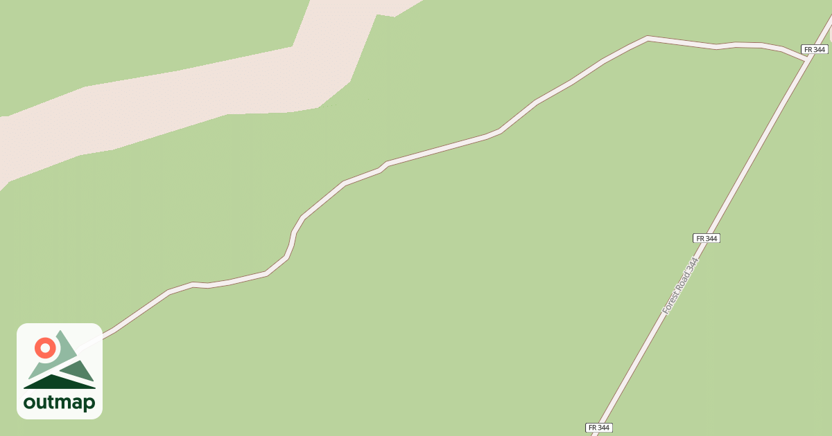 Map of USFS Motor Vehicle Use Map Roads {4A3EE306-1BA1-4C8A-8602-746E6B685AFF}