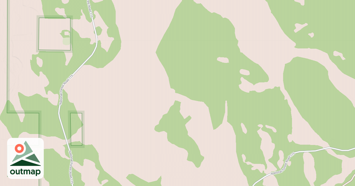 Map of USFS National Forest System Roads {175C36AB-052B-4EB3-B01E-CBB573F51871}