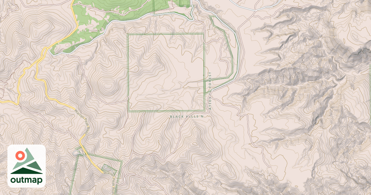 Map of BEARLODGE