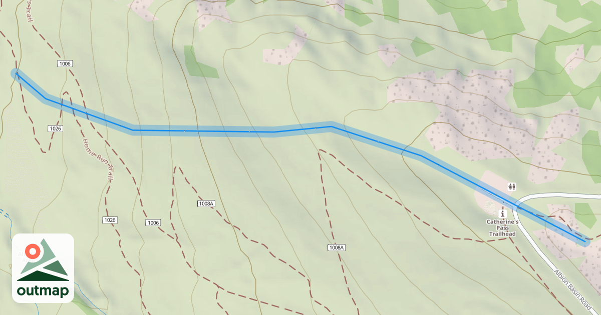 Map of Race Hill