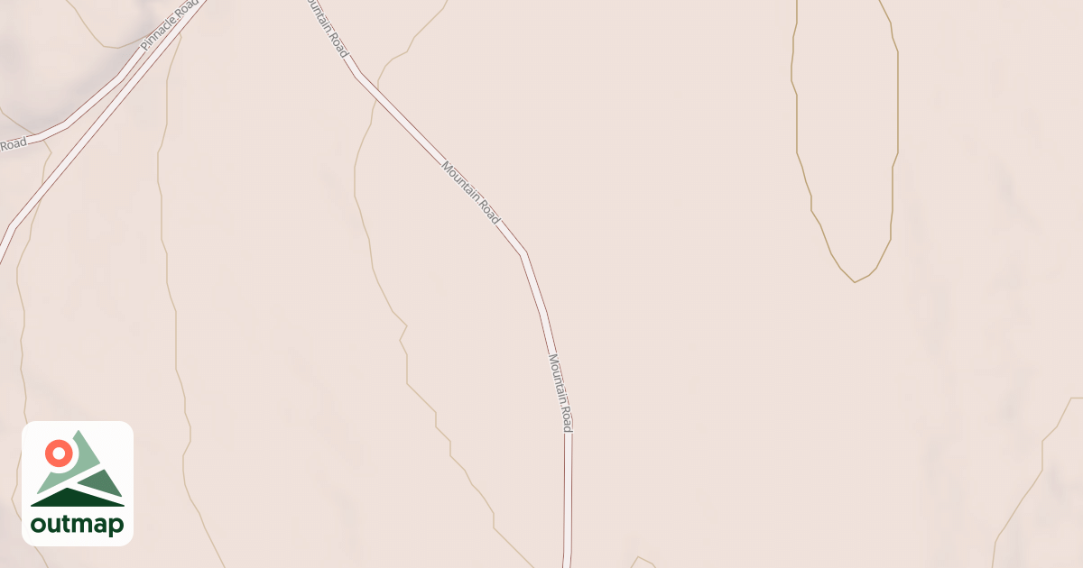 Map of Mountain Road
