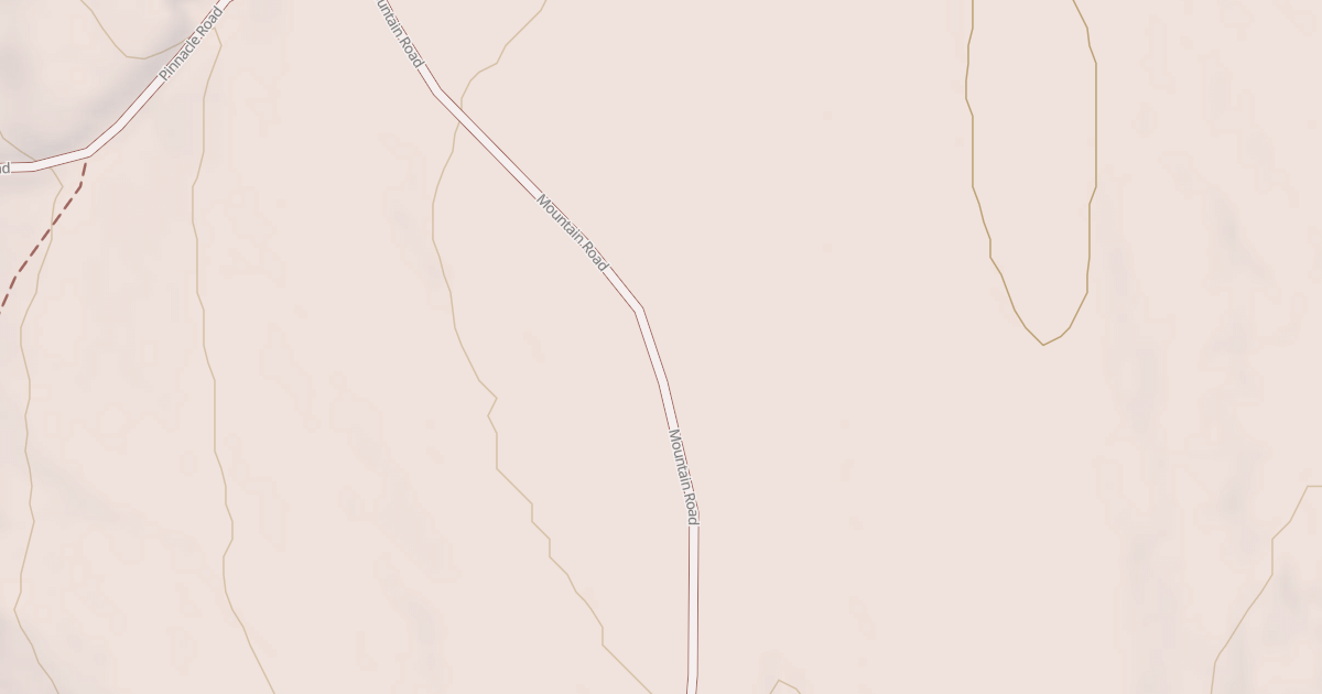 Map preview of Mountain Road