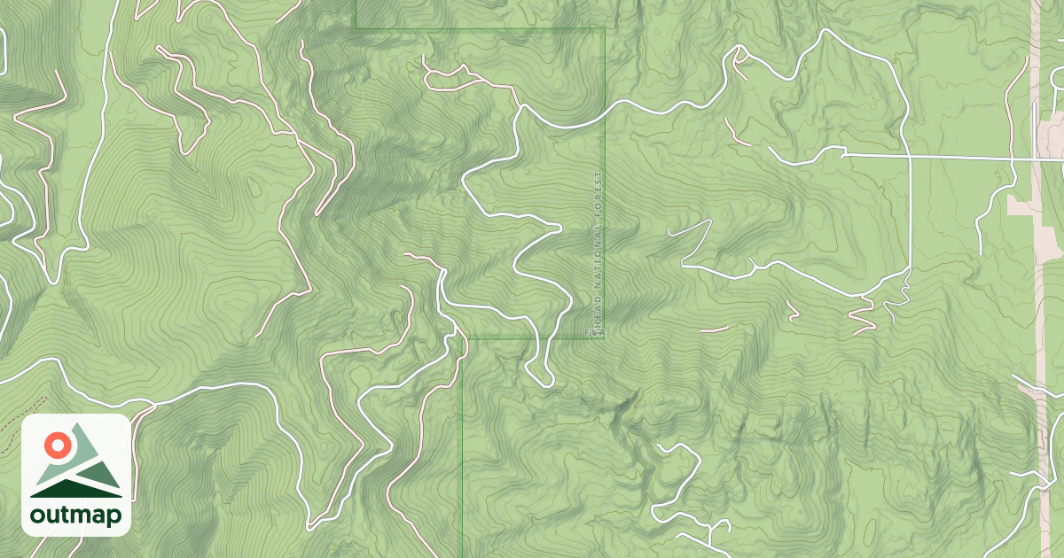 Map of CRAMER CREEK