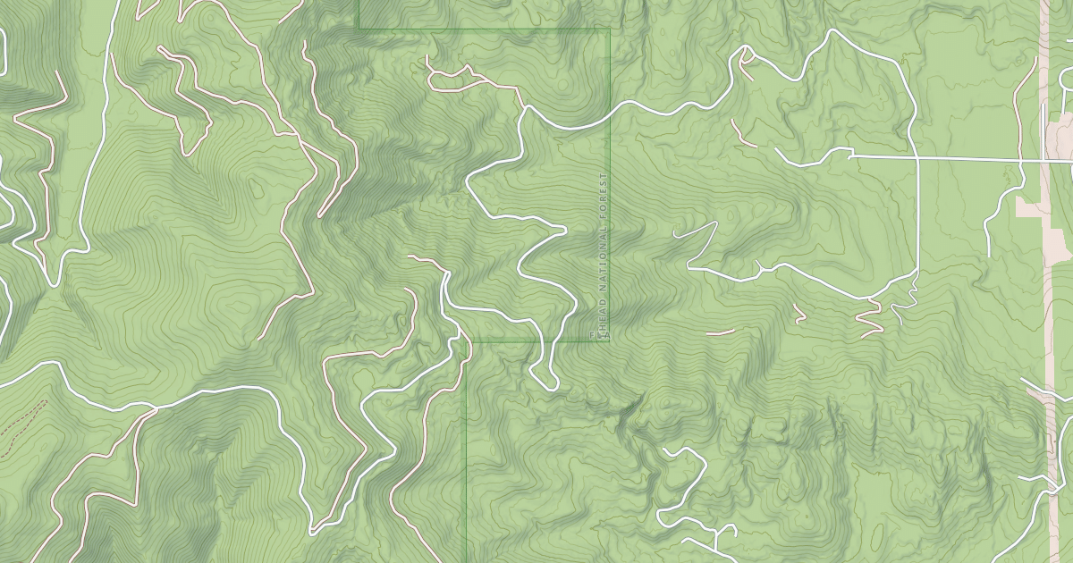 Map preview of CRAMER CREEK