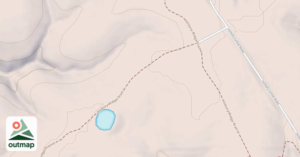 Map of BRANNAMAN BRANCH NORTH
