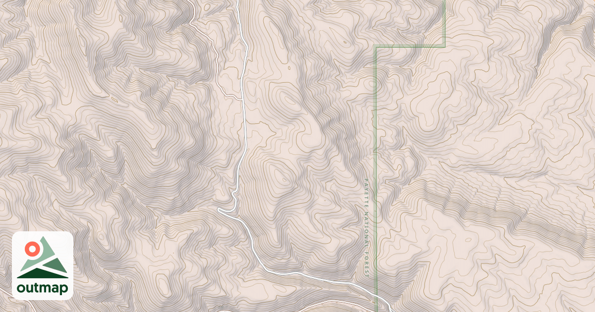 Map of MILL CREEK