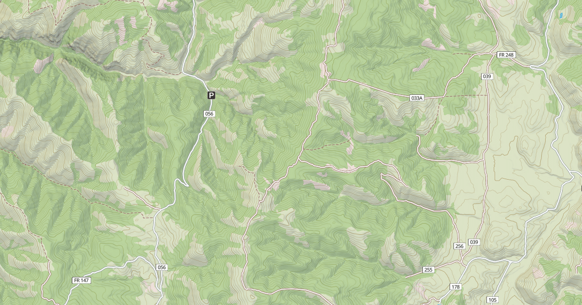 Map preview of Elk Valley Divide