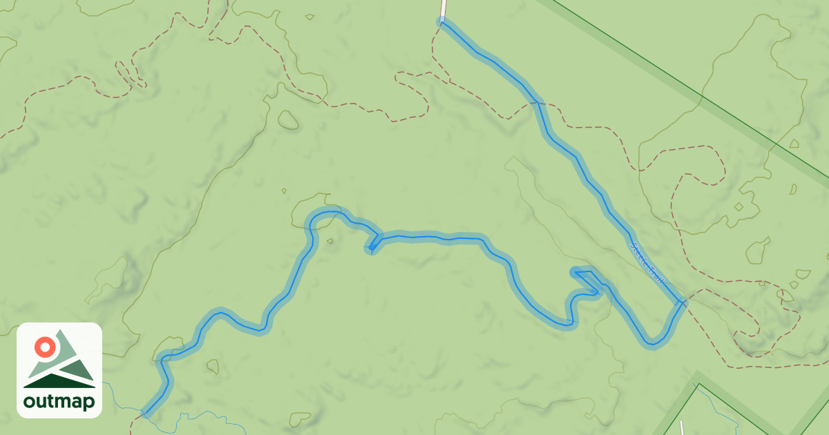Map of Steele Trail