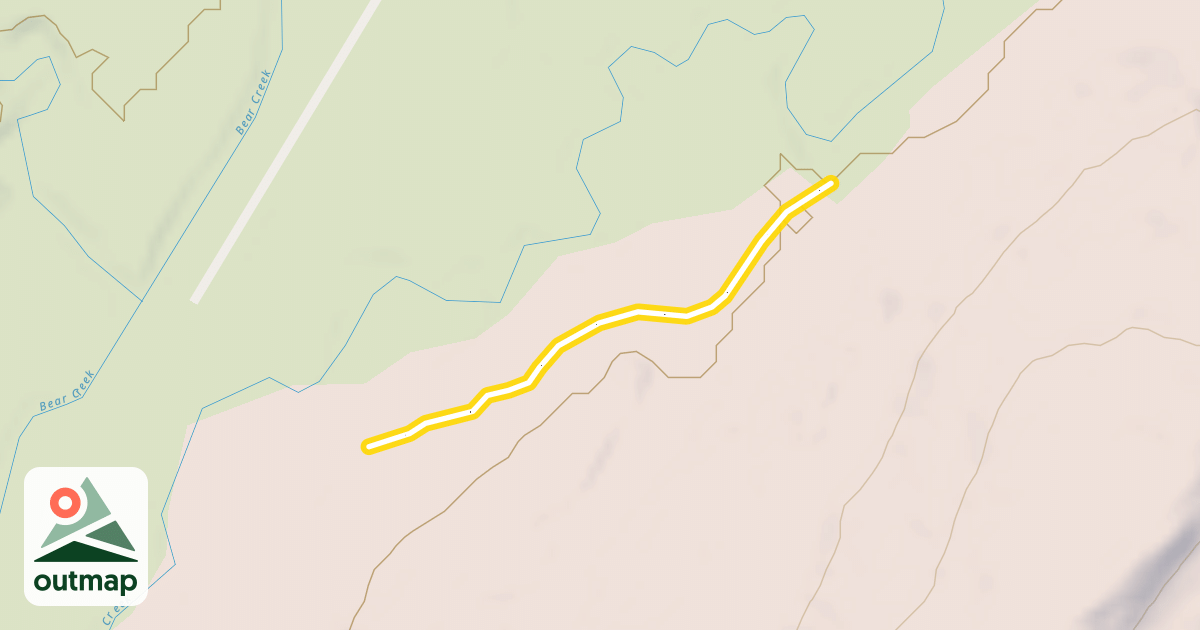 Map of Lodgepole Loop
