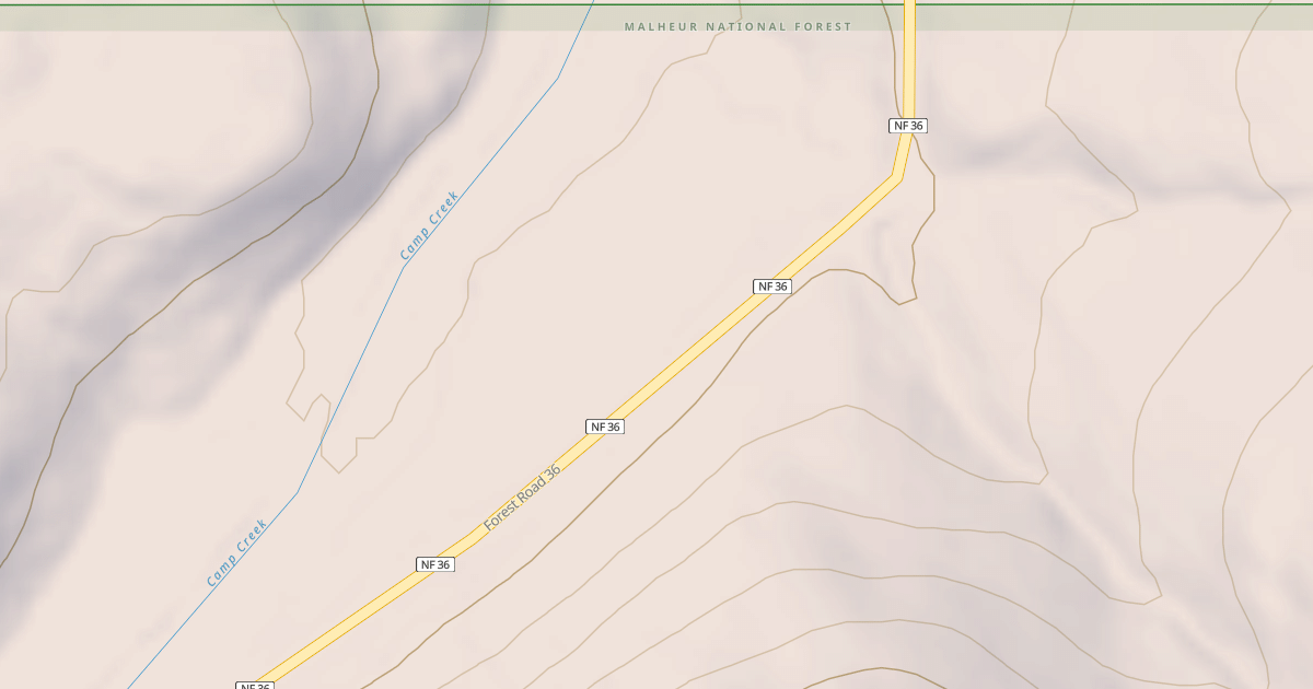 Map preview of LOWER CAMP CREEK CAMP CG MRS