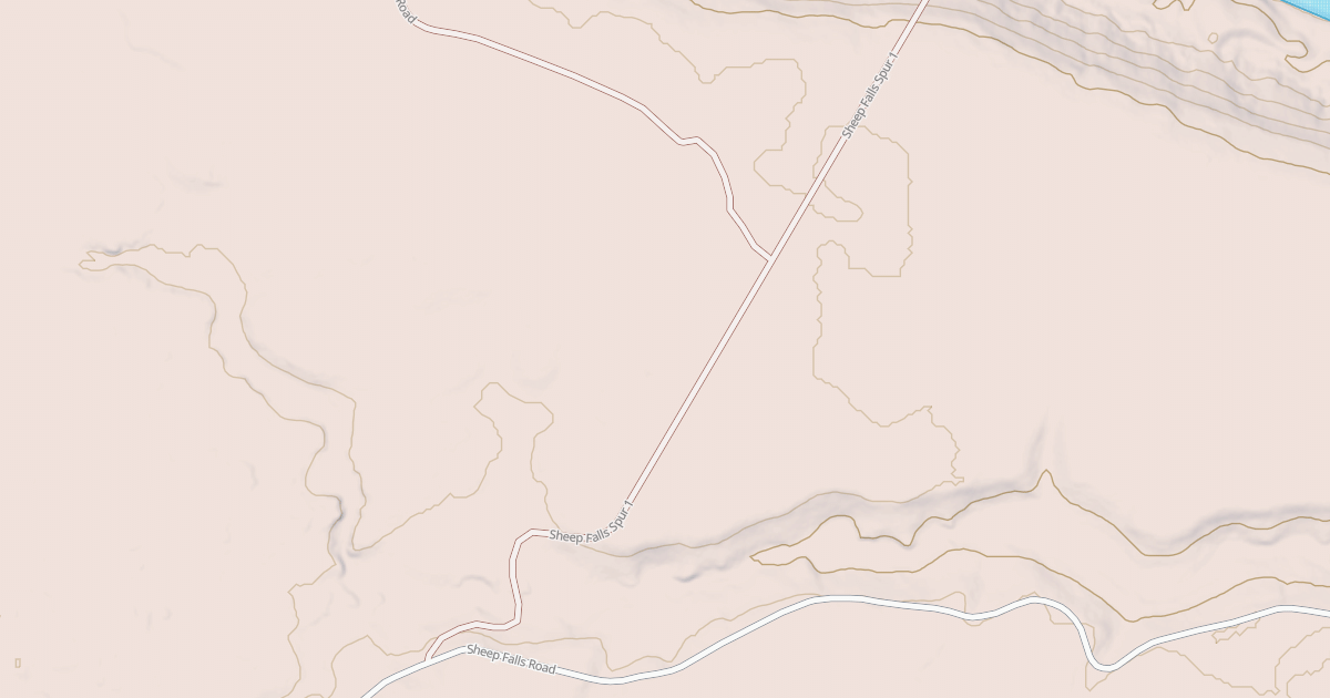 Map preview of SHEEP FALLS SP 1