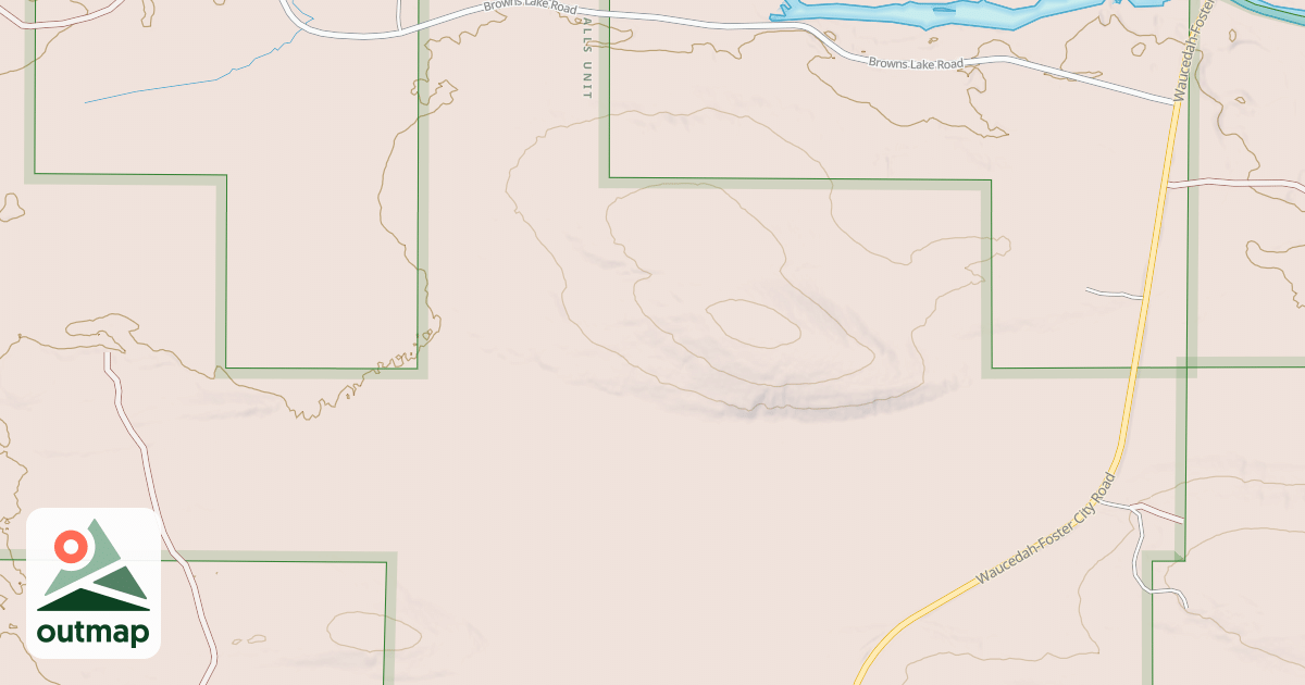 Map of Up115