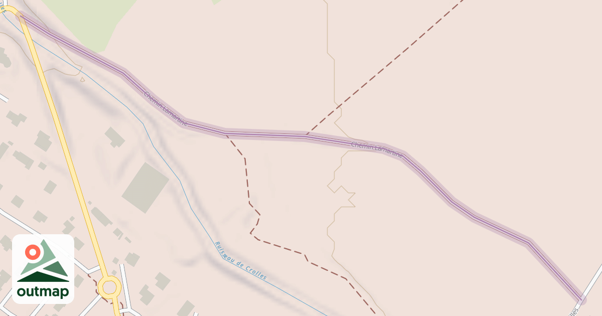Map of Chemin Lamartine