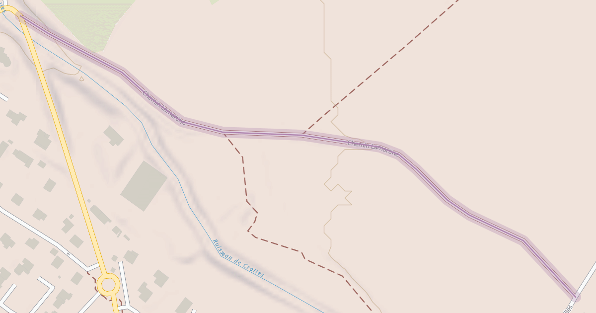 Map preview of Chemin Lamartine