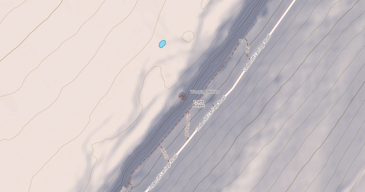 Map preview of Climbing Route