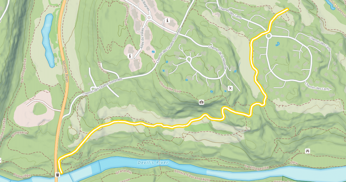Map preview of B2 / Les Cerfs