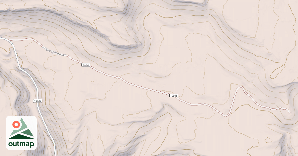Map of SCRAPER SPRING