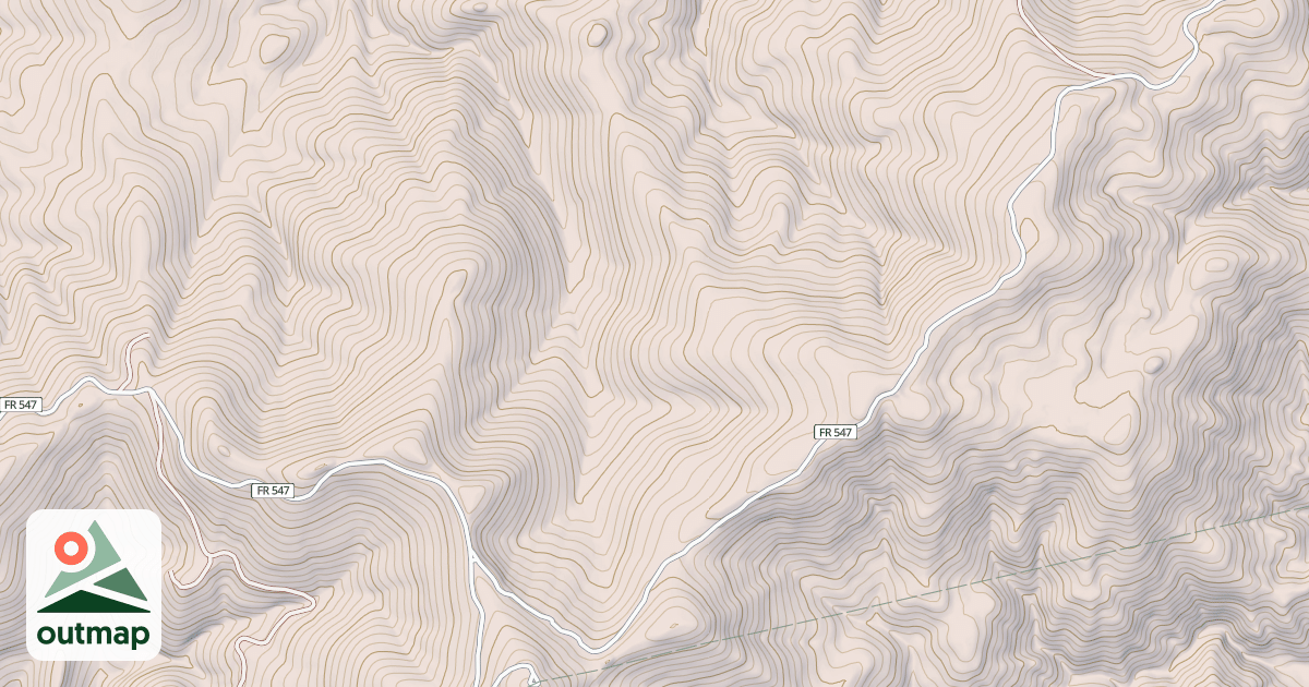 Map of HEMLOCK RIDGE