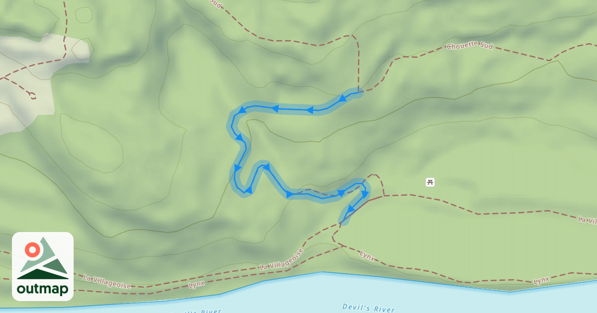 Map of Belvédère