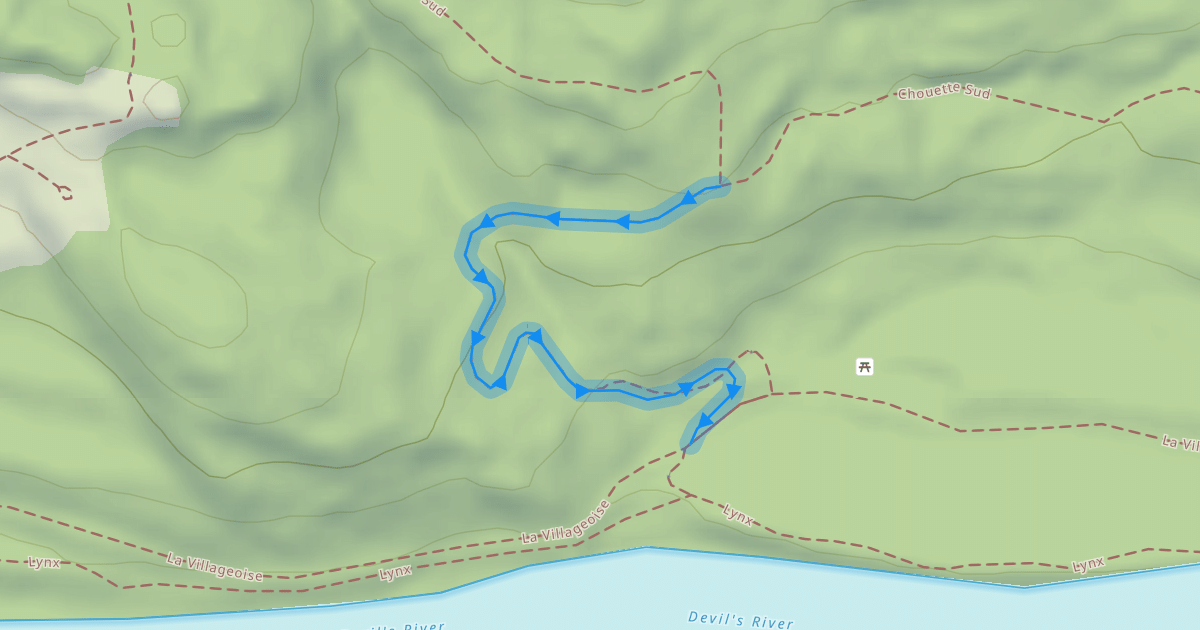 Map preview of Belvédère