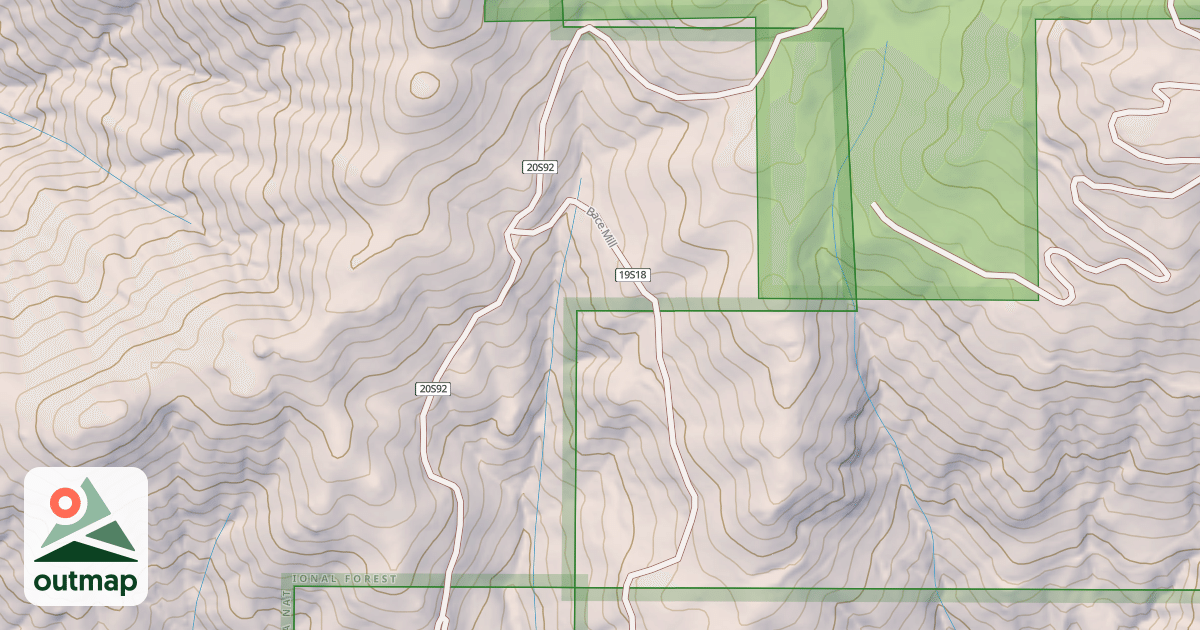 Map of BACE RANCH