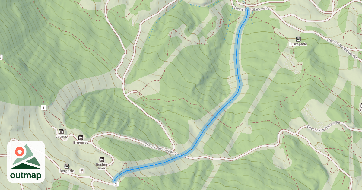 Map of Bergerie