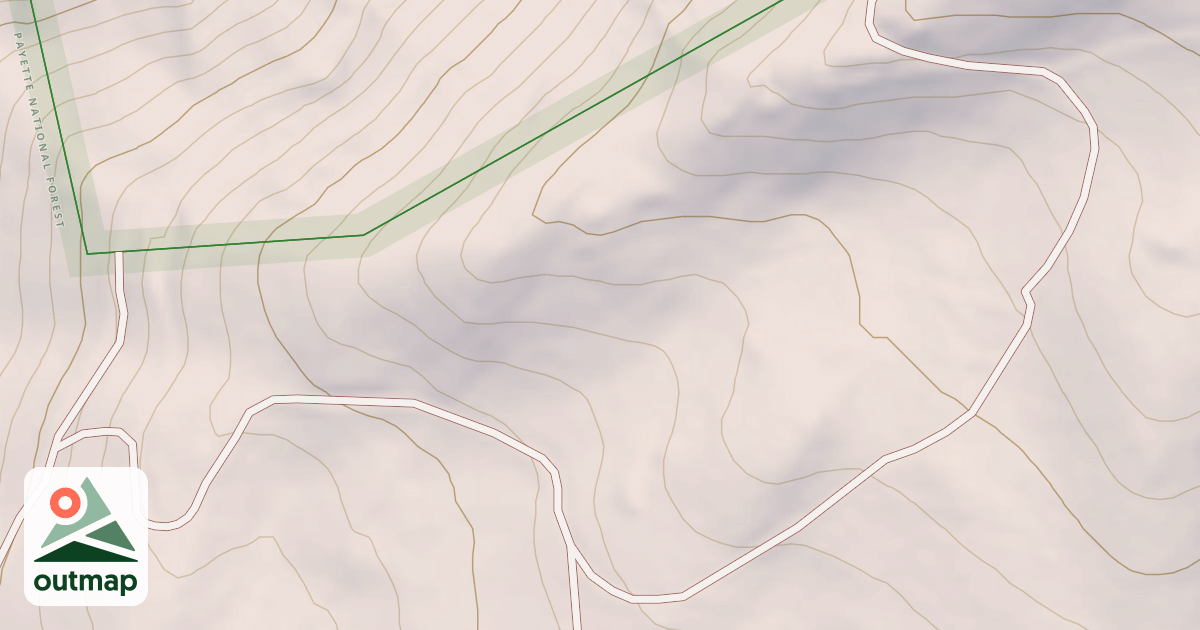 Map of BORDEN MINE