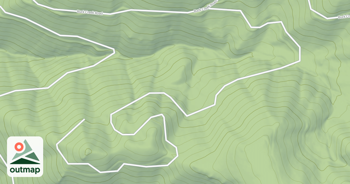 Map of (FDR) BUCK CREEK