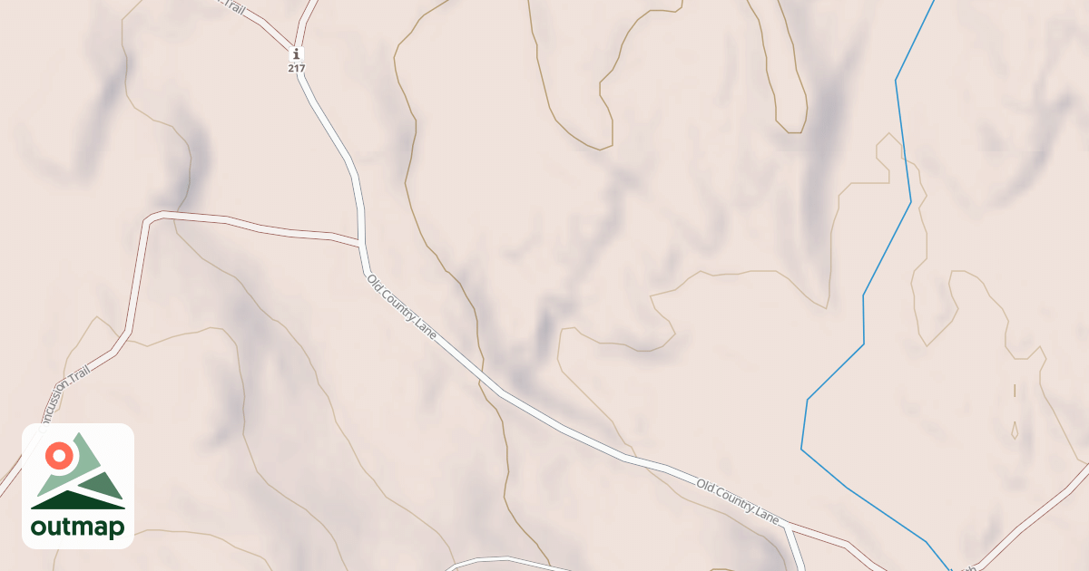 Map of Old Country Ln