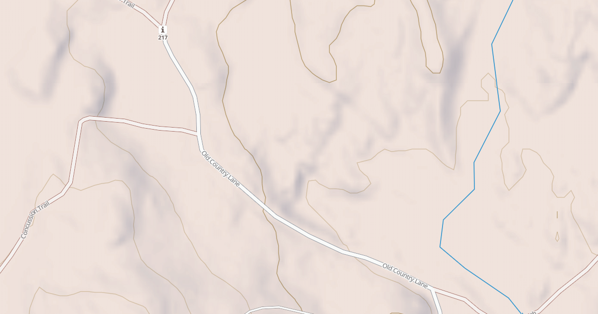 Map preview of Old Country Ln