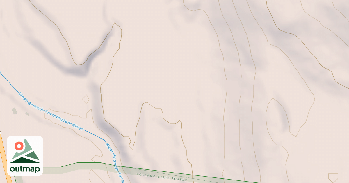 Map of Farmington River Trail
