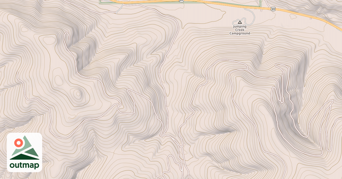 Map of ALLEN GULCH