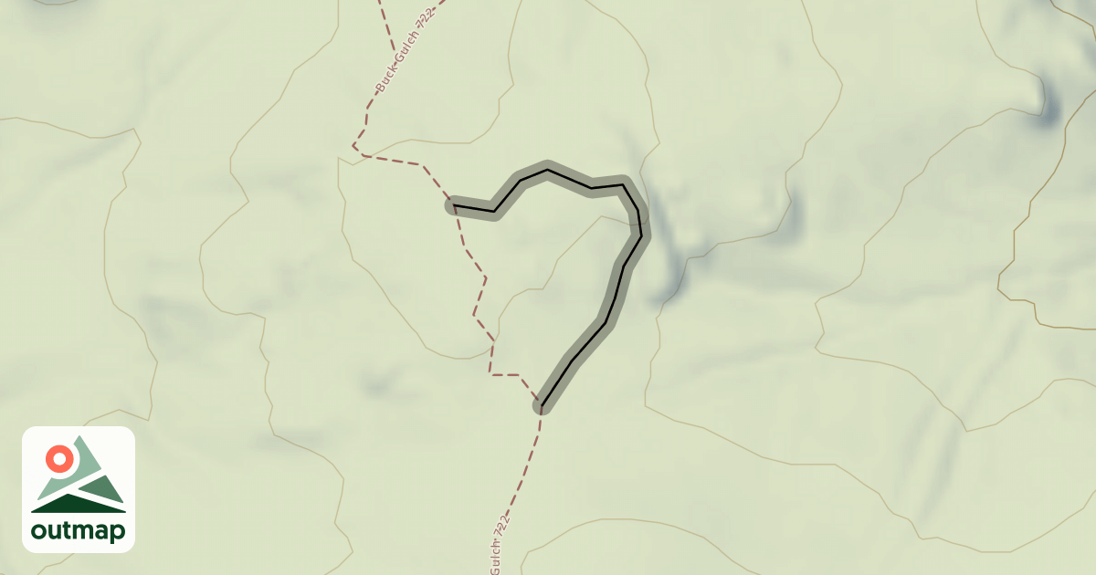 Map of Buck Gulch Tech